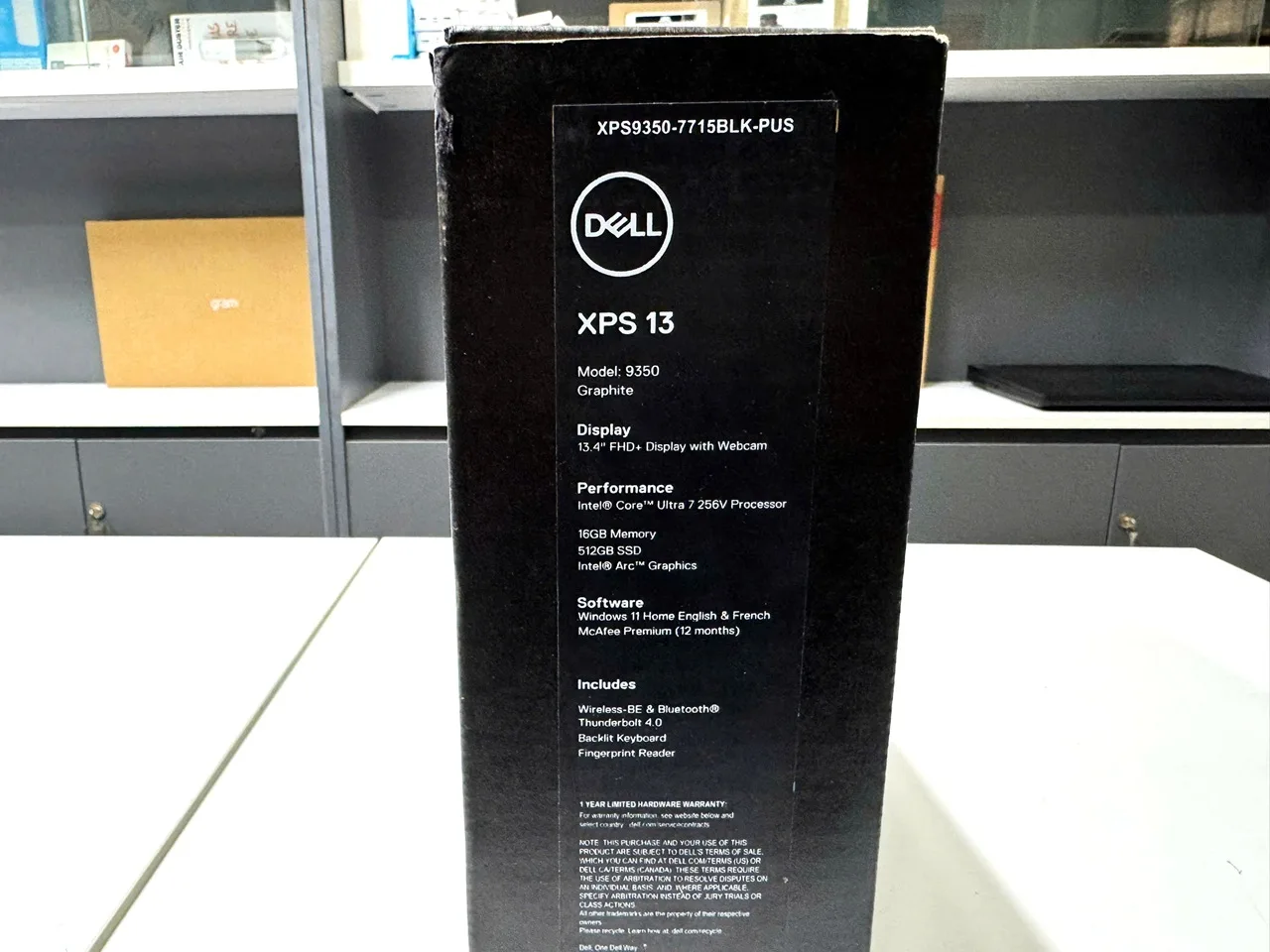 Dell XPS 9350 | Ultra 7 256V | Graphite | New 2025 - Ảnh 5