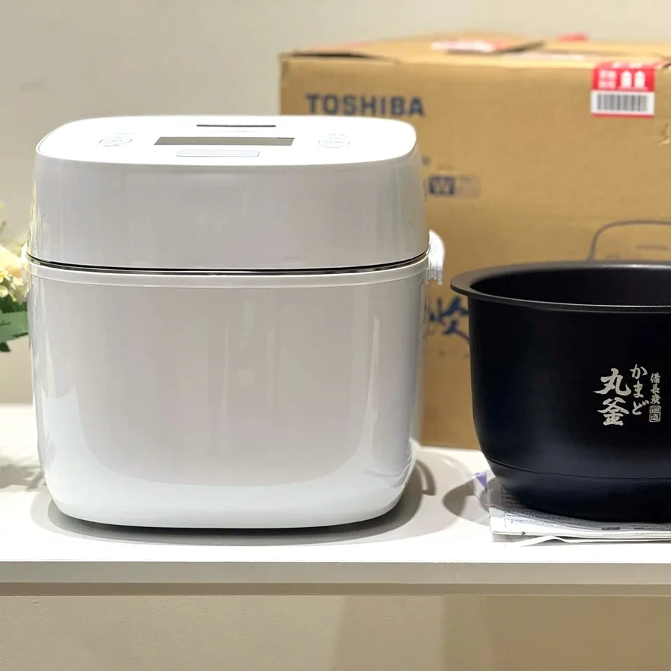 Nồi cơm điện cao tần áp suất chân không 1.8L Toshiba RC-18KGW - Ảnh 10