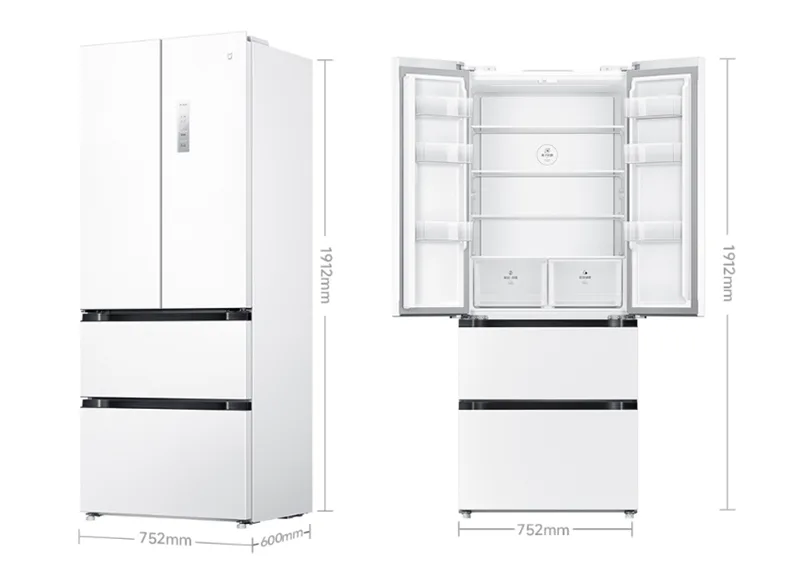 Tủ lạnh Xiaomi Mijia 4 cánh kiểu Pháp 439L - Ảnh 7