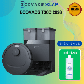 Robot Hút Bụi Lau Nhà Ecovacs Deebot T30C 2026- Đen