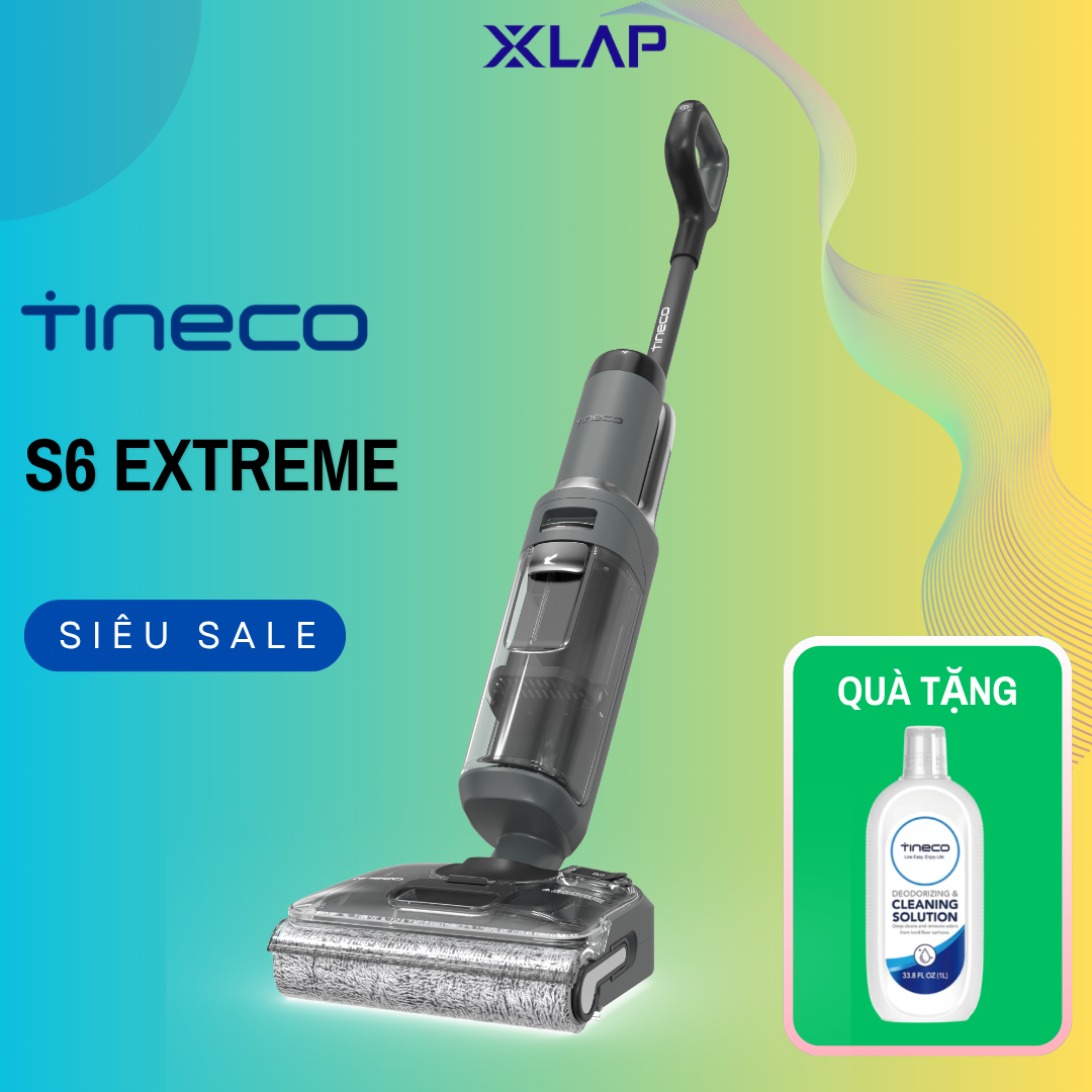 Máy hút bụi lau sàn khô ướt Tineco Floor One S6 Stretch Extreme
