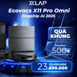 Robot hút bụi lau nhà Ecovacs DEEBOT X11 Pro Omni