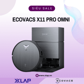 Robot hút bụi lau nhà Ecovacs DEEBOT X11 Pro Omni