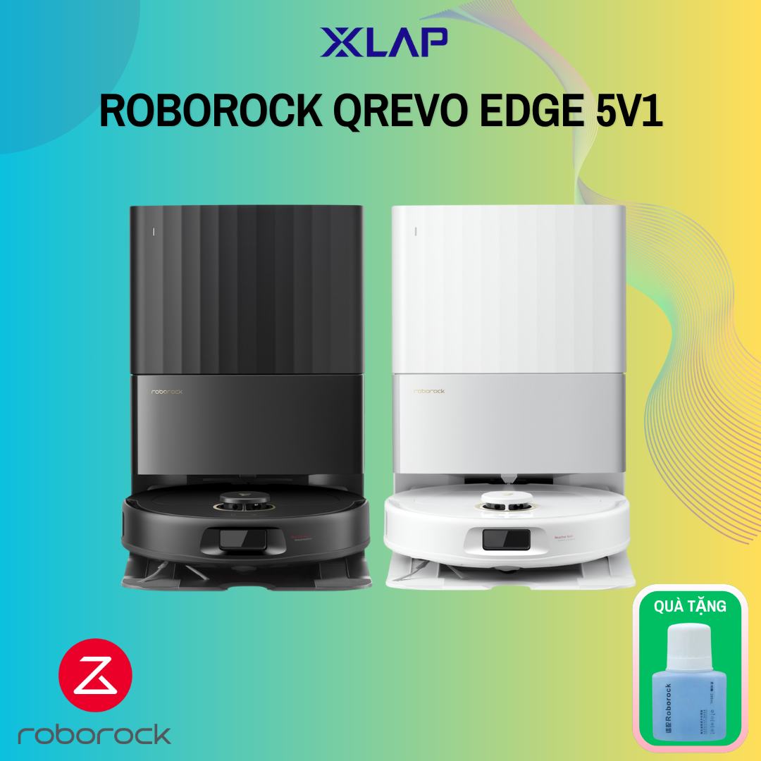 Robot hút bụi lau nhà Roborock Qrevo Edge 5V1 – Bản Quốc Tế