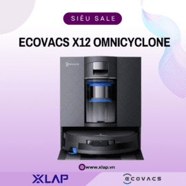 Robot hút bụi lau nhà Ecovacs DEEBOT X12 Omni Cyclone