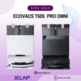 Robot hút bụi lau nhà Ecovacs Deebot T50S Pro Omni