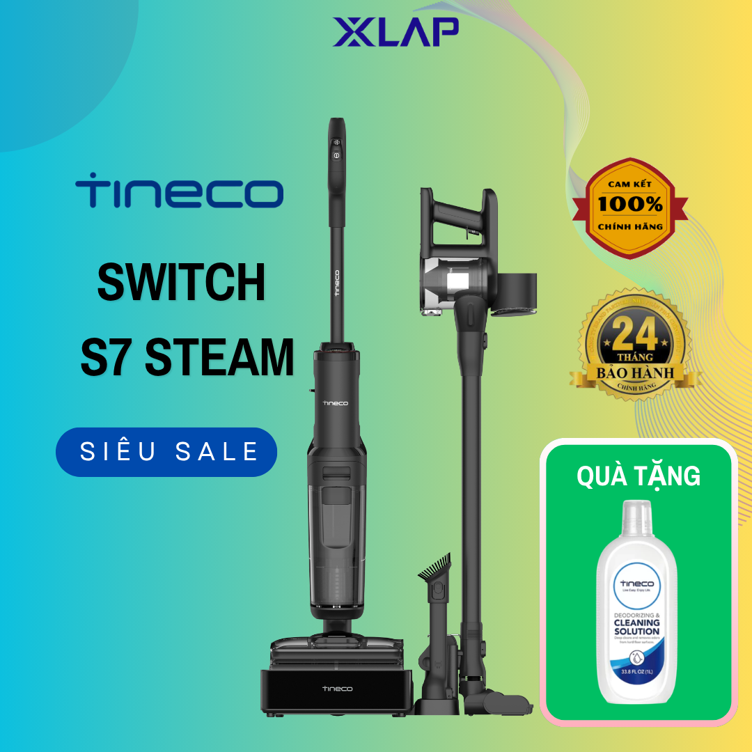 Máy hút bụi lau sàn Tineco Floor One Switch S7 Steam