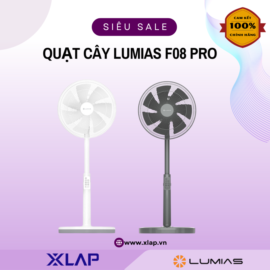Quạt Cây Điện Biến Tần Lumias F08 Pro