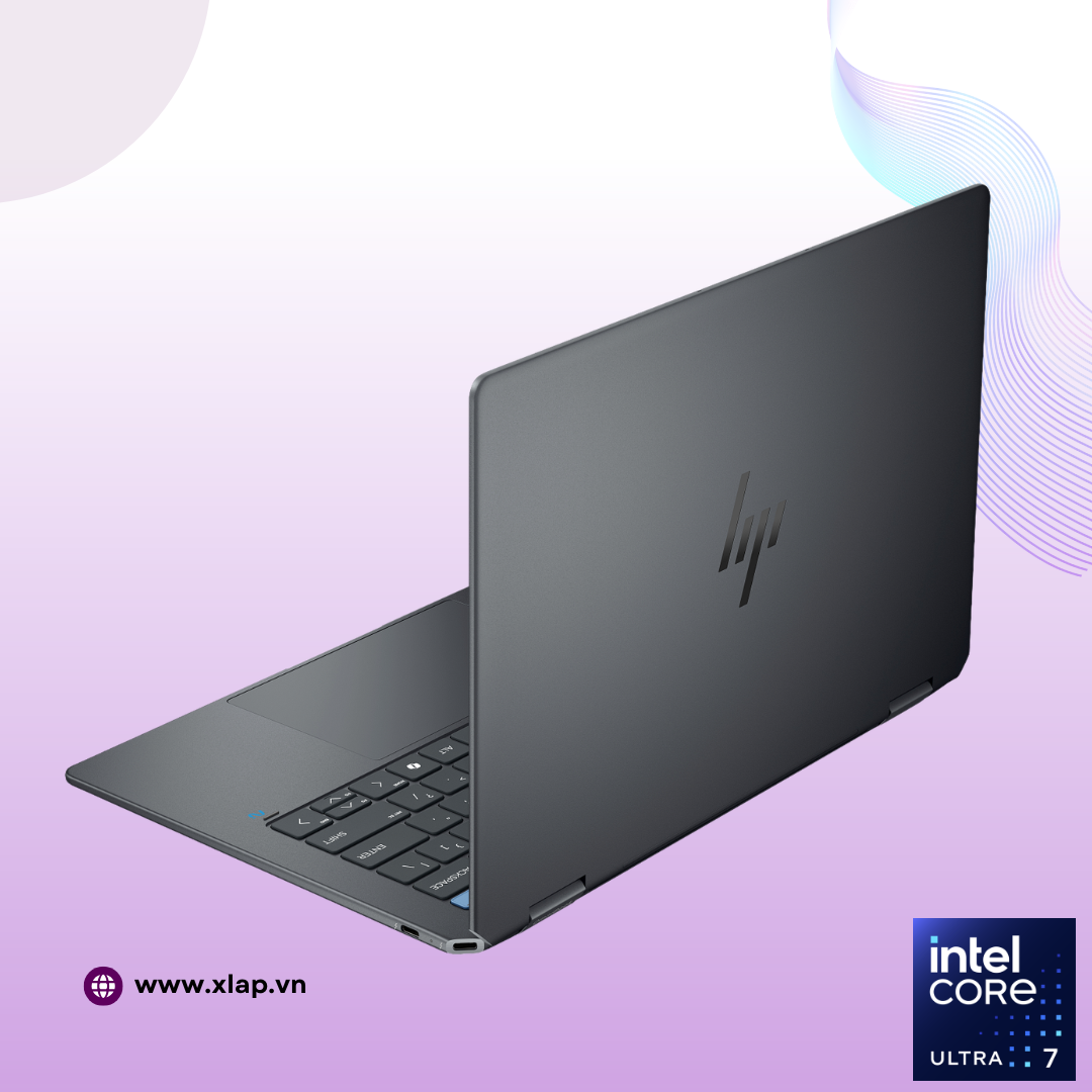 HP OmniBook Ultra Flip - 14" 3K OLED - Intel Core Ultra 7 256V - 16GB RAM- 1TB SSD - Gray NEW - Ảnh 2