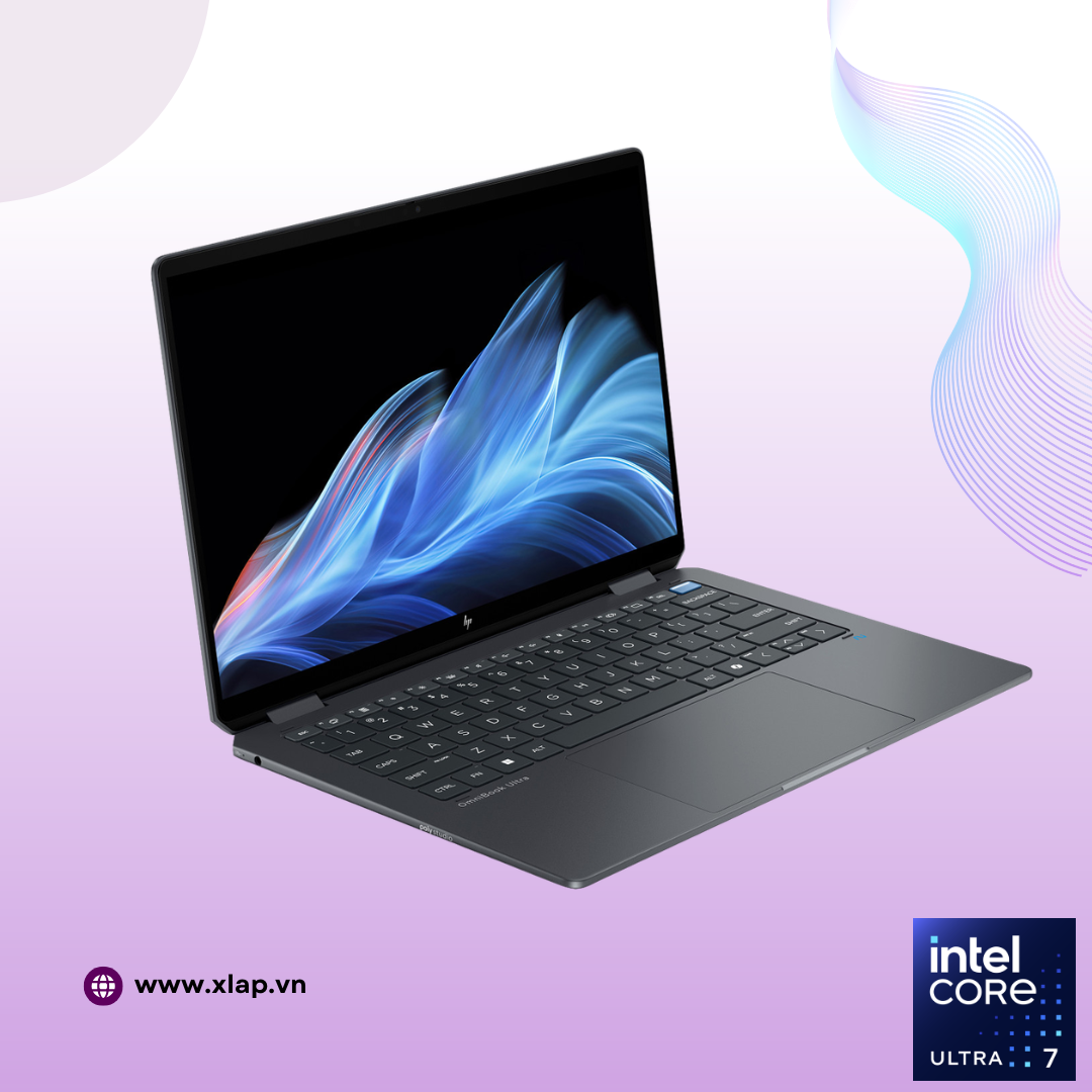 HP OmniBook Ultra Flip - 14" 3K OLED - Intel Core Ultra 7 256V - 16GB RAM- 1TB SSD - Gray NEW - Ảnh 3