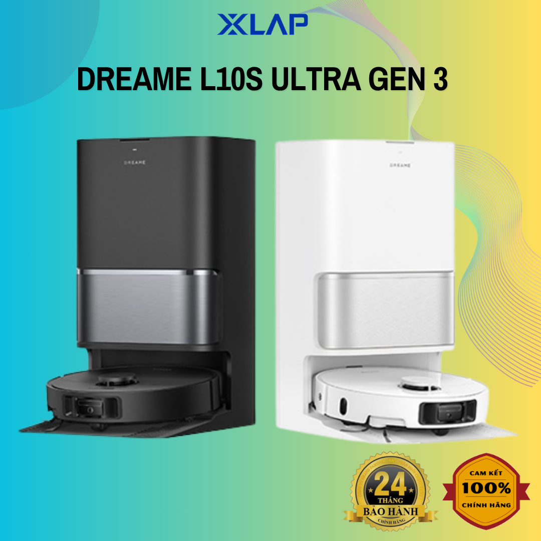 Robot hút bụi lau nhà Dreame L10s Ultra Gen 3 – Hàng Chính Hãng