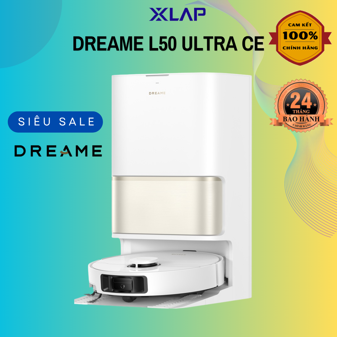 Robot hút bụi lau nhà Dreame L50 Ultra CE – Hàng Chính Hãng