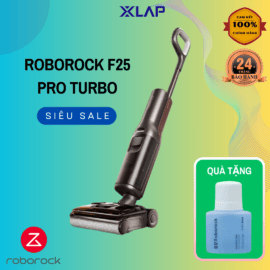 Roborock F25 Pro Turbo- Máy Hút Bụi Lau Sàn Siêu Khỏe– Bản Quốc Tế