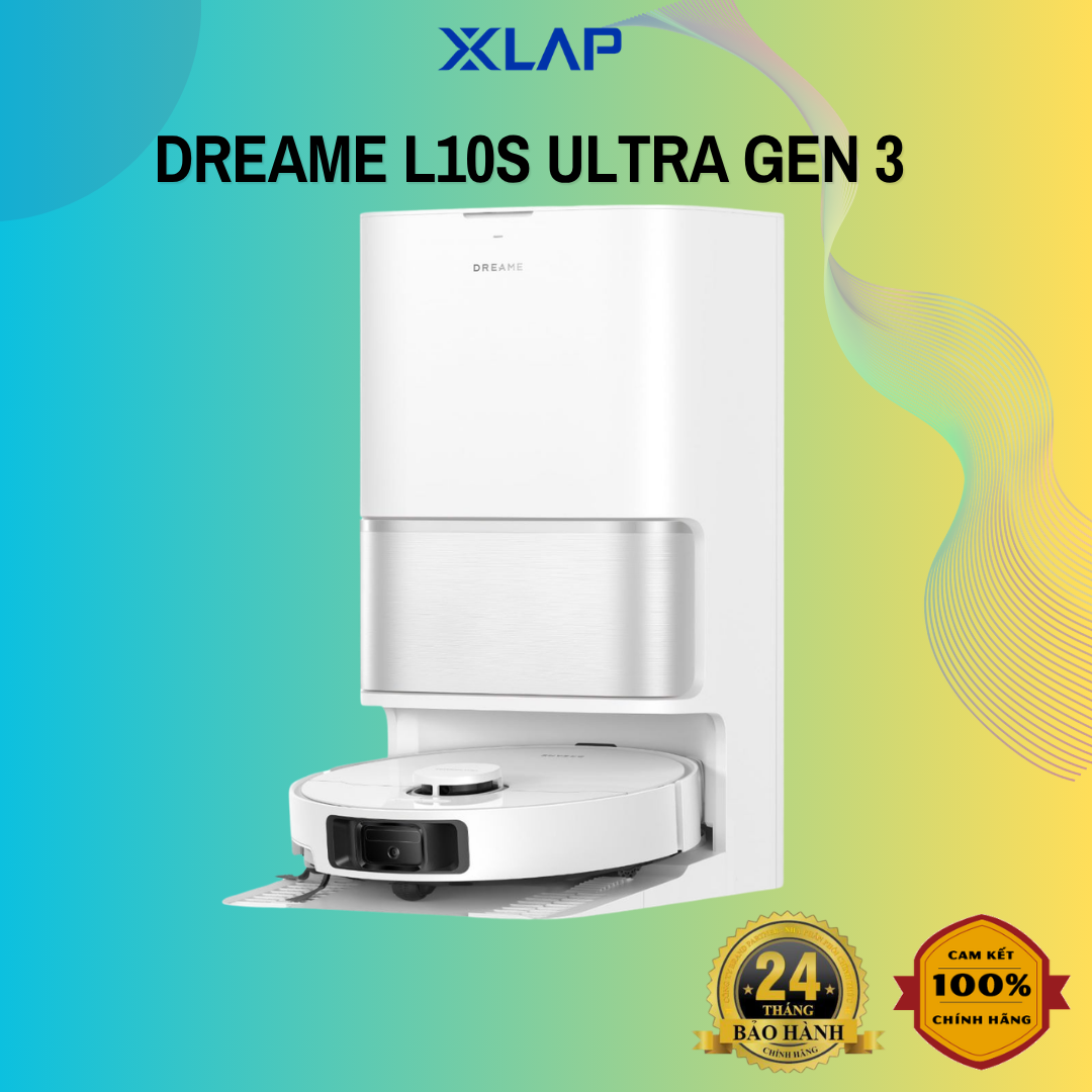 Robot hút bụi lau nhà Dreame L10s Ultra Gen 3 – Hàng Chính Hãng - Ảnh 3