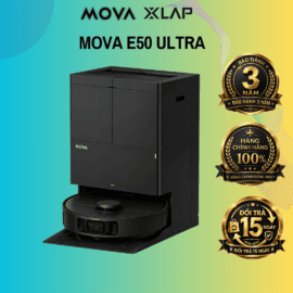 Robot hút bụi lau nhà Mova E50 Ultra - Lực hút 30.000 Pa - Chính hãng