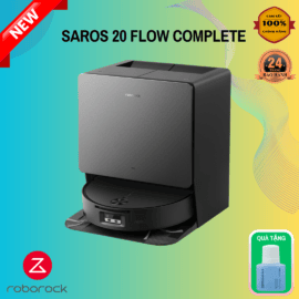 Robot Hút Bụi Lau Sàn Roborock Saros 20 Flow Complete - Bản Quốc Tế